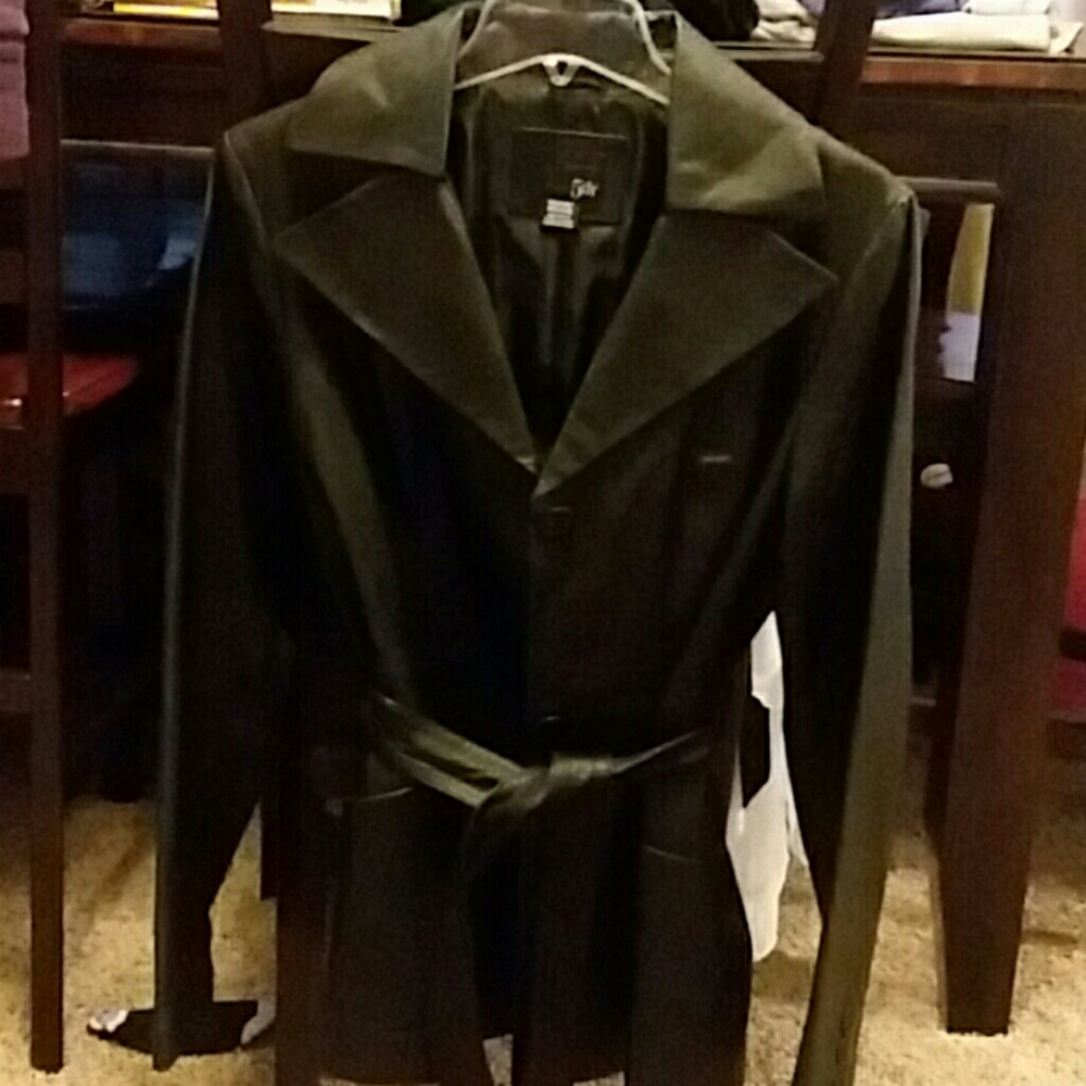 NWOT Black Leather Jacket